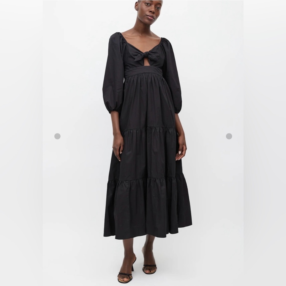 XIRENA Hedge Imogen Black Dress